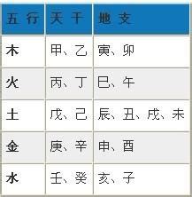 生日屬性|生辰八字五行查詢，五行八字查詢，生辰八字五行分析，五行八字。